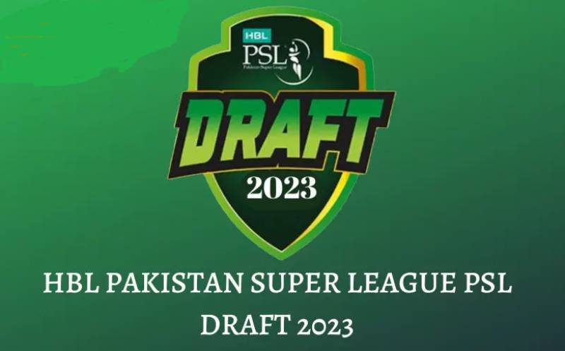 Pick order for HBL PSL 2023 player draft finalised
