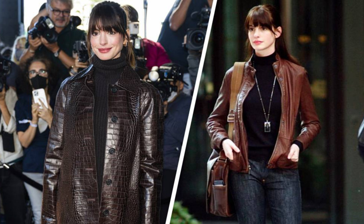 Anne Hathaway reacts to her 'Devil Wears Prada' moment at New York ...