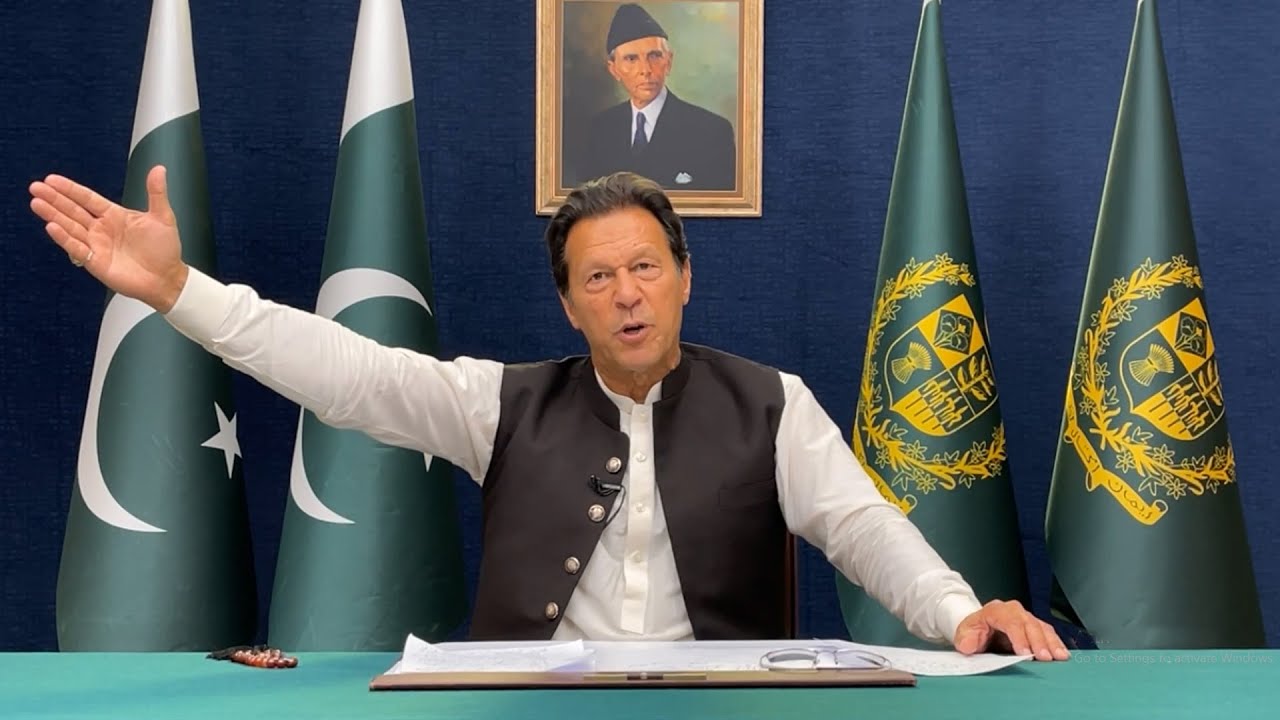 Nawaz Sharif making country’s biggest decisions from London: Imran Khan