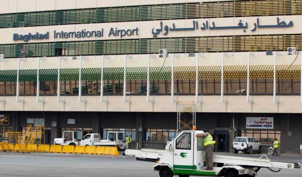 Baghdad airport hit by second fire in three days