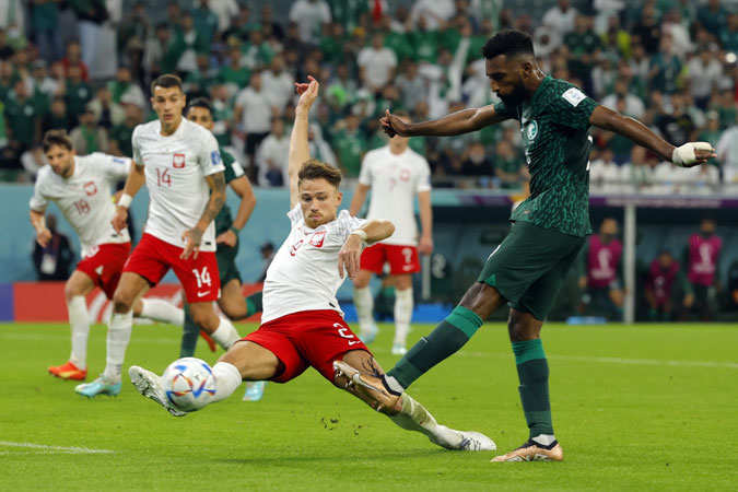 Lewandowski Breaks World Cup Duck As Poland Beat Saudi Arabia Daily Times