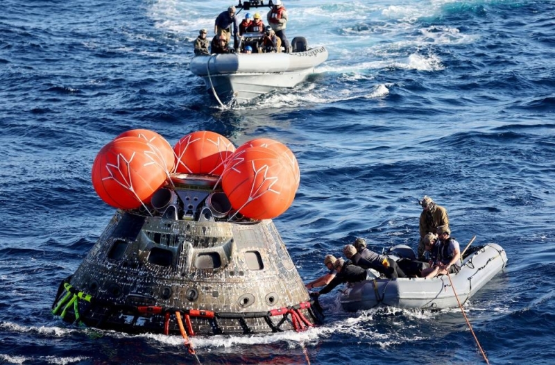 NASA's Orion capsule returns to Earth, capping Artemis I flight around moon