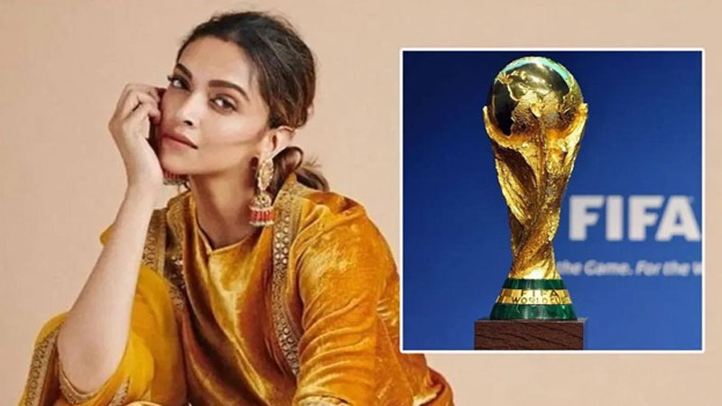 Deepika Padukone off to unveil FIFA World Cup 2022 trophy - Daily
