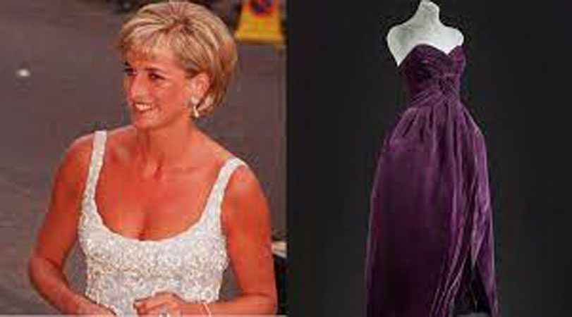 Princess Diana's iconic purple gown is going up for sale - Daily Times