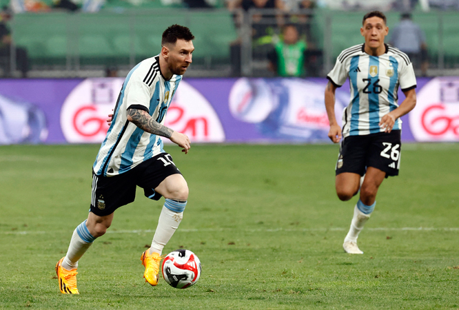 Messi Nets His Fastest Argentina Goal In Win Over Australia Daily Times 