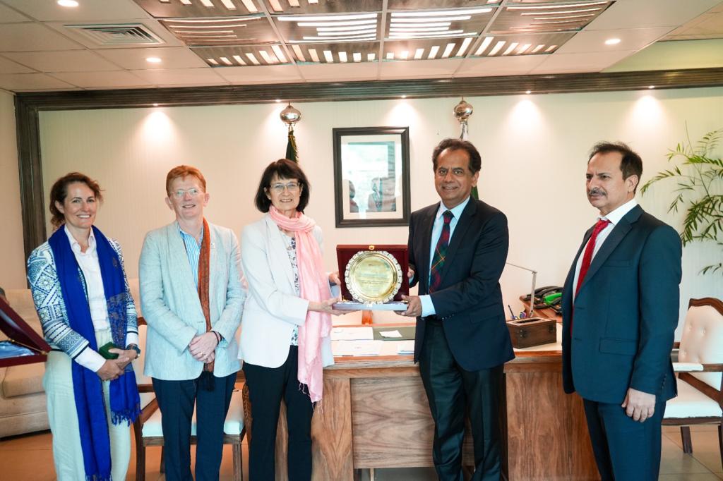 UKSHA team calls on Health Minister Dr. Nadeem Jan – Strengthening collaboration discussed