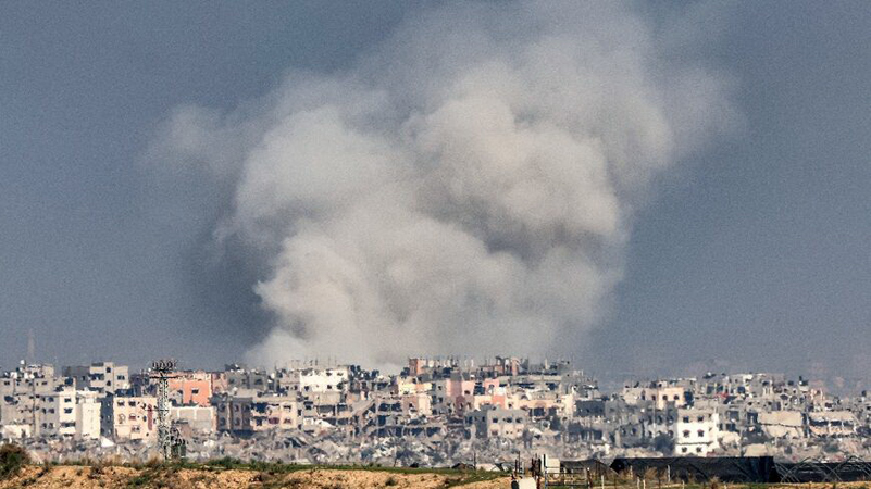 Israel bombs Gaza amid accusation it’s ‘ravenous’ Palestinians