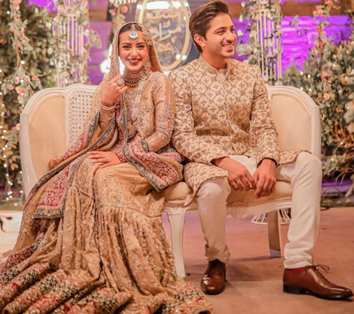 Beautiful Pictures of Yasir Hussain and Iqra Aziz Wedding – The Odd Onee
