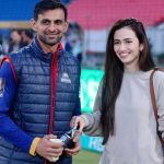 Sana Javed shares first PSL picture with Shoaib Malik