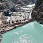 Chinese companies overseeing operations have temporarily halted work on the Dasu and Diamer-Bhasha dams