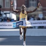 Kipchoge struggles to 10th place as Kipruto wins Tokyo Marathon