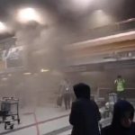 Lahore airport’s immigration system catches fire