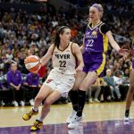 Caitlin Clark hits late threes in first WNBA win, Fever top Sparks