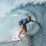 French Olympic surfer Fierro rides the waves to victory in Tahiti