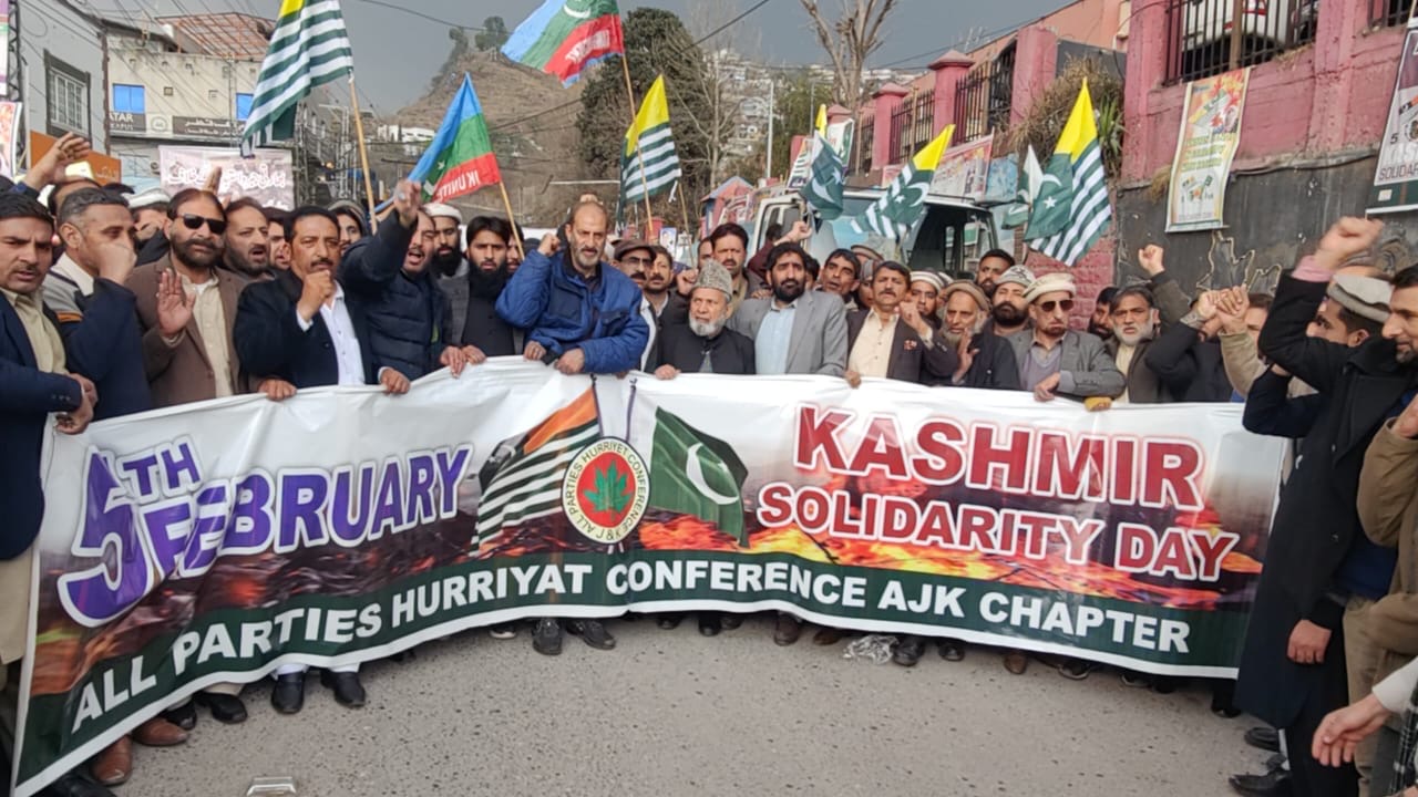 Public gathering by APHC in AJK on Kashmir solidarity day – Daily Times