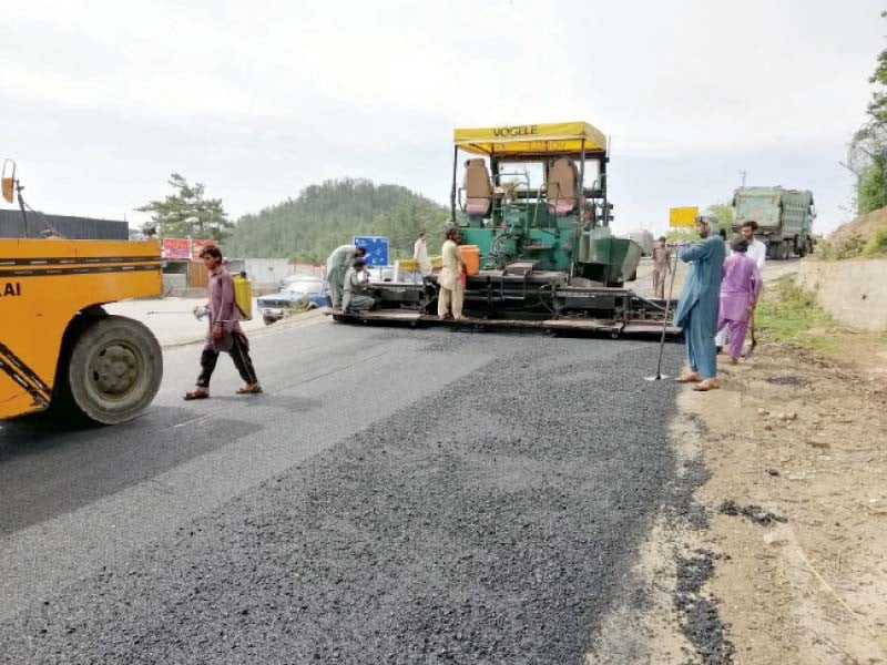 Murree Road upgrade project