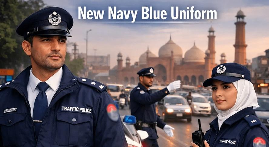 Punjab Traffic Police new uniform