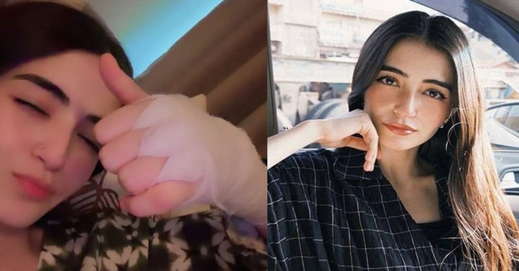 Merub Ali shares update after hand surgery
