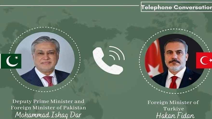 Dar, Turkish Foreign Minister discuss Middle East tensions amid regional unrest