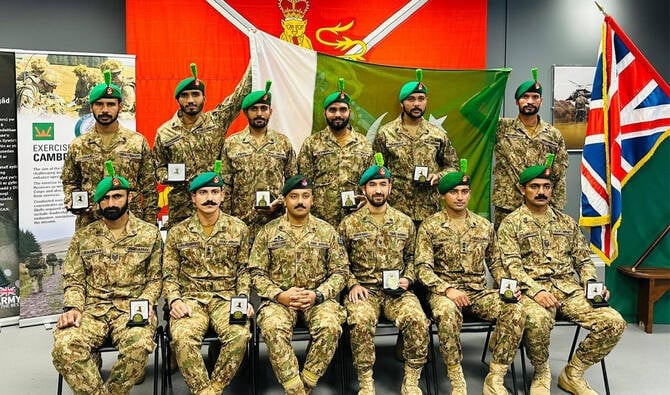 Pakistan Army shines at military competition in UK