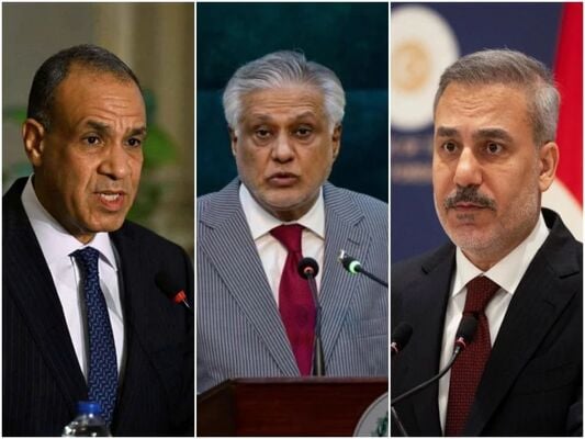 Dar discusses Middle East peace with Turkey, Egypt: MoFA