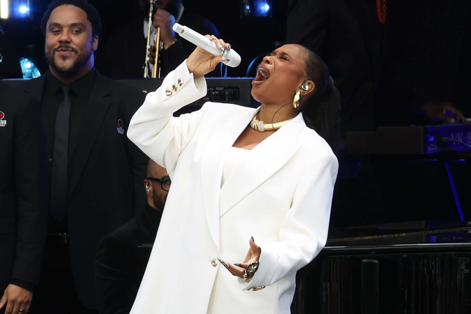 Jennifer Hudson makes Michelle cry at Obama Centre Grand opening