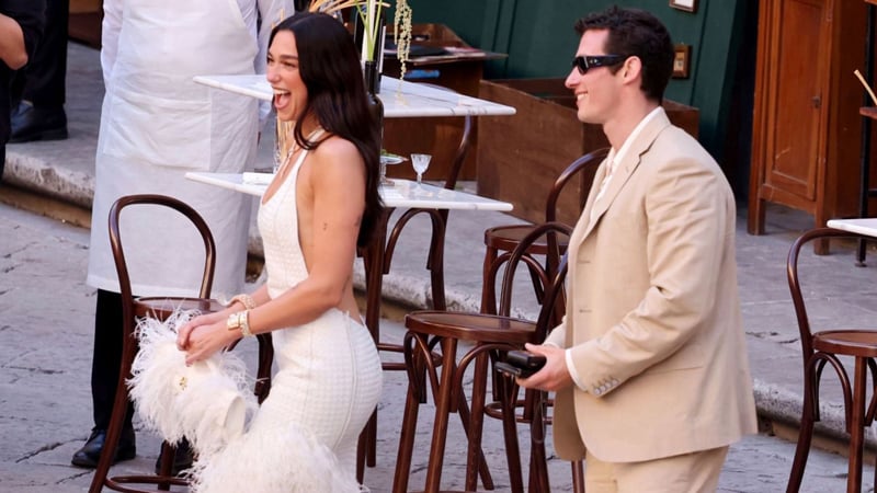 Dua Lipa and Callum Turner’s Sicily wedding was straight out of a movie