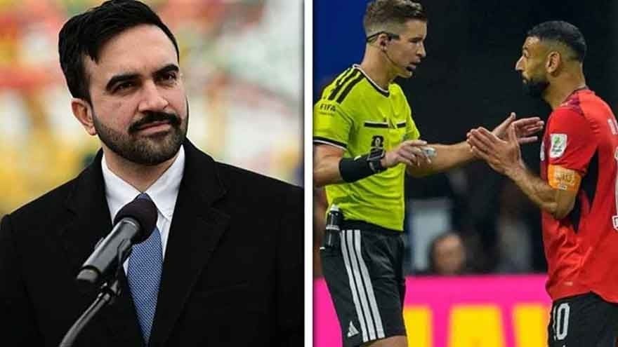 Zohran Mamdani questions refereeing in Argentina, Egypt clash