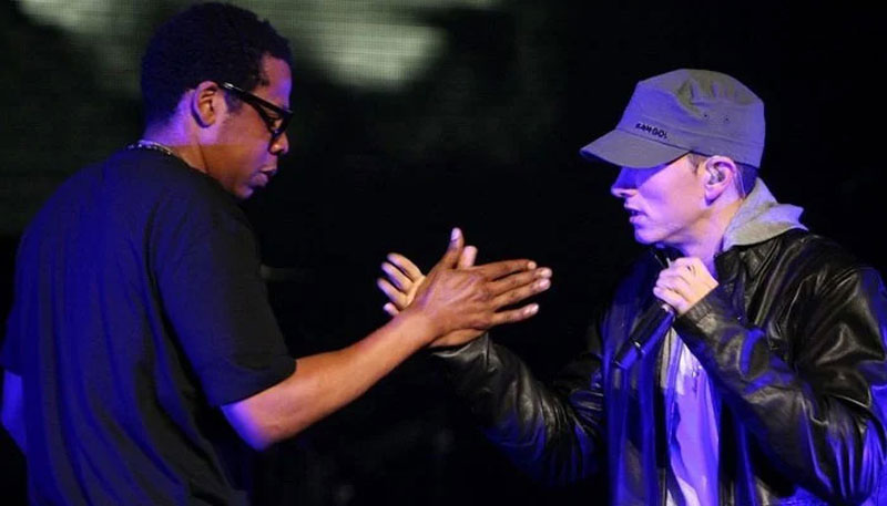 Eminem and Jay-Z excite fans with live ‘Renegade’ duet ‘Legends’