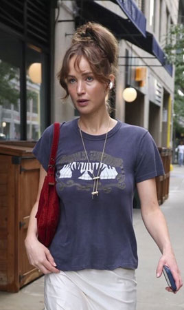 Jennifer Lawrence shocks fans with striking resemblance to Bella Hadid
